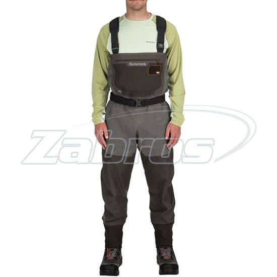 Фотография Simms G3 Guide Waders - Stockingfoot, 13476-042-50, XL, Gunmetal