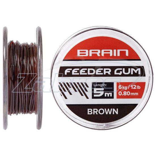 Фото Brain Feeder Gum, 0,6 мм, 4 кг, 5 м, Brown