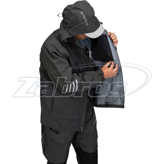 Simms ProDry Fishing Jacket, 13048-001-20, S, Black, Киев