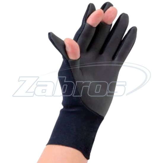 Фотография Shimano Chloroprene EXS 3 Cover Gloves, M, Blue