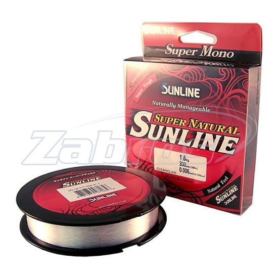 Картинка Sunline Super Natural, 0,37 мм, 9 кг, 100 м, Gray