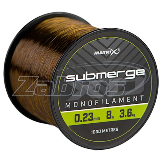 Фото Matrix Submerge XD Bulk Monofilament, 0,2 мм, 2,7 кг, 1000 м, Dark Khaki Фото Matrix Submerge XD Bulk Monofilament, 0,2 мм, 2,7 кг, 1000 м, Dark Khaki