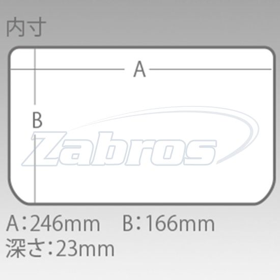 Малюнок Meiho Versus Versus VS-3020NSM, 186087, 25,5x19x2,8 см, Black