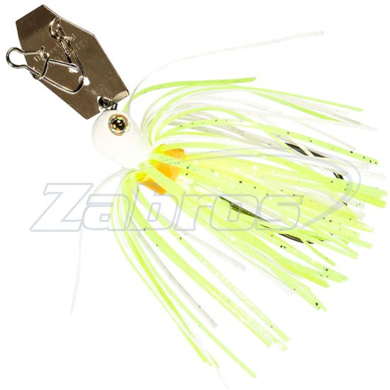 Фото Z-Man ChatterBait Micro, 3,5 г, Chartreuse/White