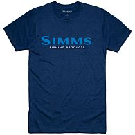 Футболка Simms Logo T-Shirt, 12803, L, Dark Moon Heather: купити, ціна, Київ, Україна | Zabros