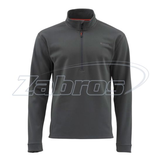 Фото Simms Midweight Core Top - Quarter-Zip, 12639-003-20, S, Carbon