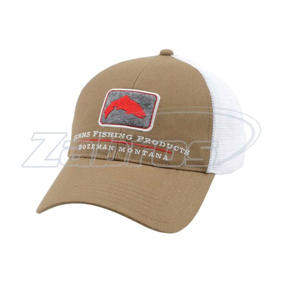 Фото Simms Trout Trucker Cap, HTR1621200, Coffee
