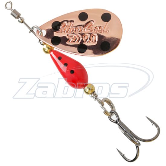 Фото Daiwa Silver Creek Spinner, 9 г, Copper Ladybug