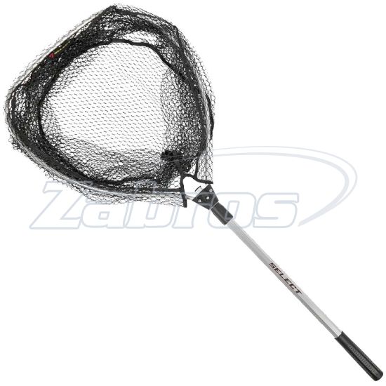 Фотография Select Rubber Landing Net Tele, 1,15-1,50 м, 50x45 см