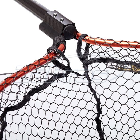 Фотография Savage Gear Full Frame Landing Net Telescopic L, 71106, 65x50x70 см, 0,99-1,65 м