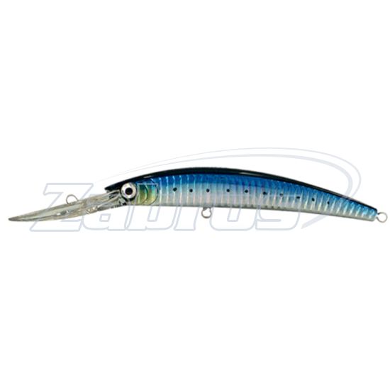 Фото Воблер Yo-Zuri Crystal Minnow Deep Diver 130F, 13 см, 24 г, 6,8 м, R540-GHIW