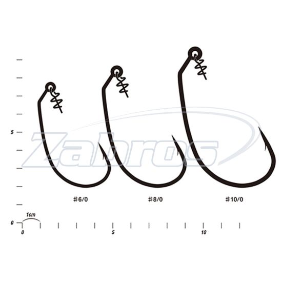 Фотография Decoy Worm30M, Makisasu Hook Magnum, 10/0, 2 шт