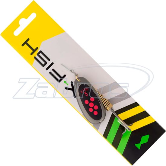 Фото X-Fish Dark Side, #5, 14 г, Nikel Black Orange