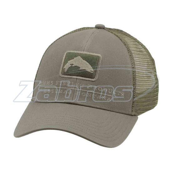 Фото Simms Trout Icon Trucker Hat, 12226, Tumbleweed