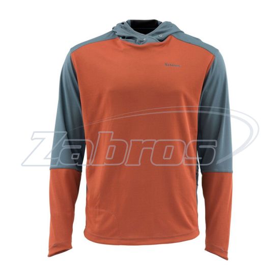 Фото Simms SolarFlex Plus Hoody, 13041-800-50, XL, Orange