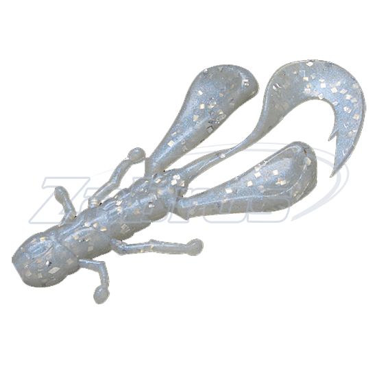 Фотографія Jackall Vector Bug, 2,50", 6,35 см, 8 шт, Pearl White