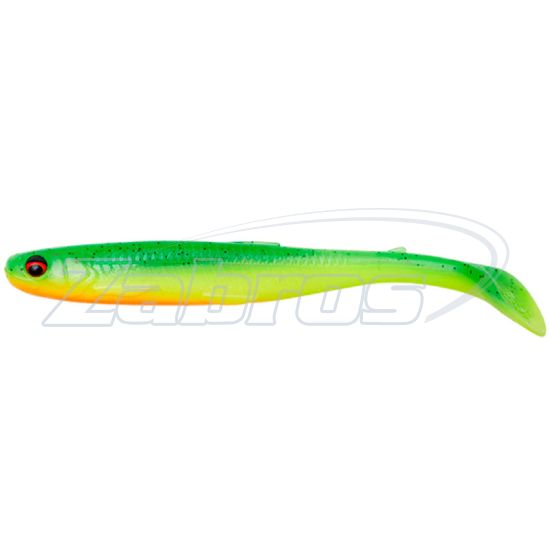 Фото Savage Gear Slender Scoop Shad, 3,55", 9 см, 4 г, 1 шт, Green Yellow