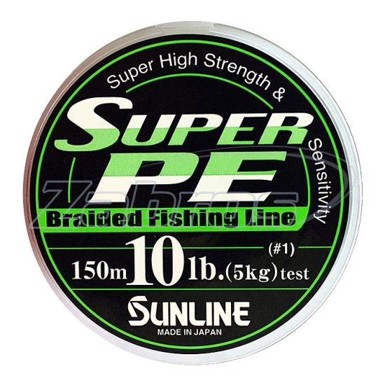 Фото Sunline Super PE, #6, 0,41 мм, 27,2 кг, 150 м, Dark Green