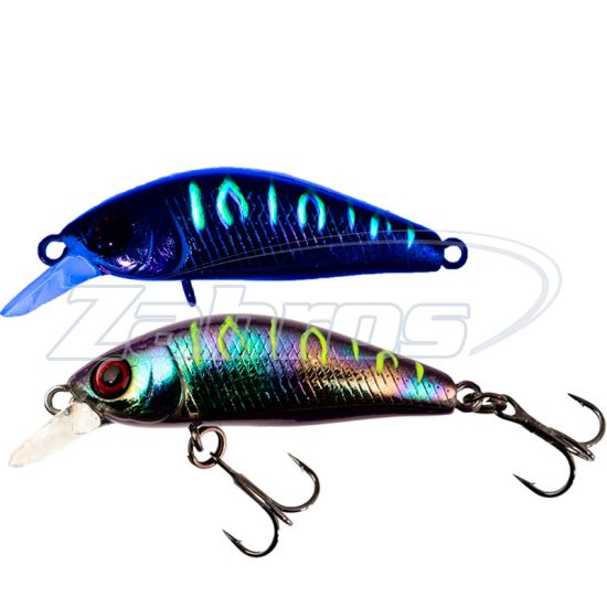 Фото Jackall Chubby Minnow 35SP, 3,5 см, 2,3 г, 0,5 м, UV UL Tamamushi Tiger