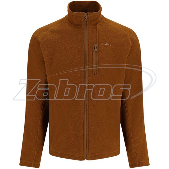 Фото Simms Rivershed Full Zip, 13850-1268-30, M, Cobia Heather