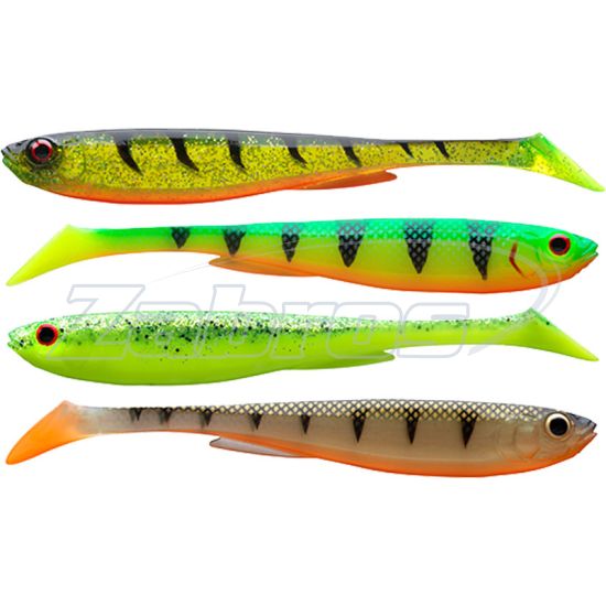 Фото Daiwa Prorex Slim Shady Flash Set, 4,15", 10,5 см, 4 шт