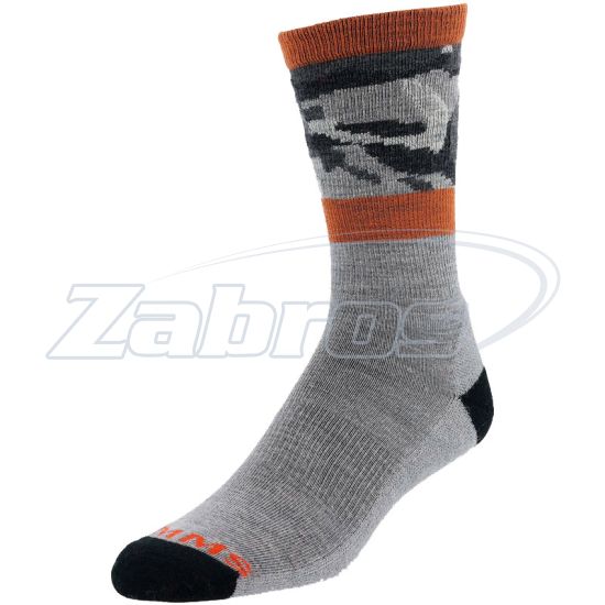 Фото Simms Daily Socks, 13451-686-50, XL, Woodland Camo Steel