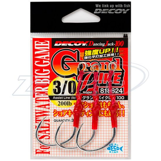 Картинка Decoy DJ-100 Grand Pike, 4/0, 3 шт