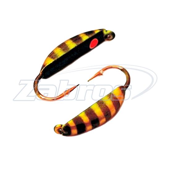 Фото Lucky John Супер банан с петелькой крашенный, 0,85 г, 4 мм, 5 шт, 1840-45