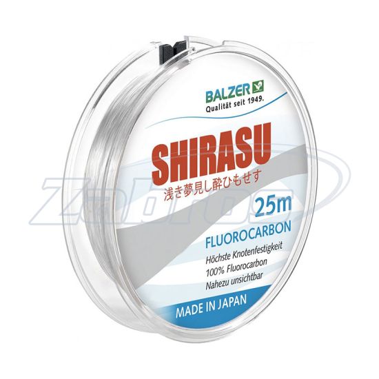 Фото Balzer Shirasu Fluorocarbon, 12092 020, 0,2 мм, 3,9 кг, 25 м