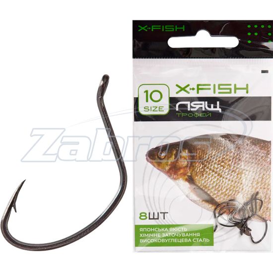 Малюнок X-Fish Лещ Трофей, 8, 8 шт