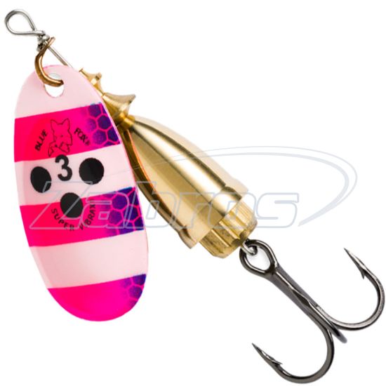 Фото Blue Fox Vibrax UV, #3, 8 г, PPSU