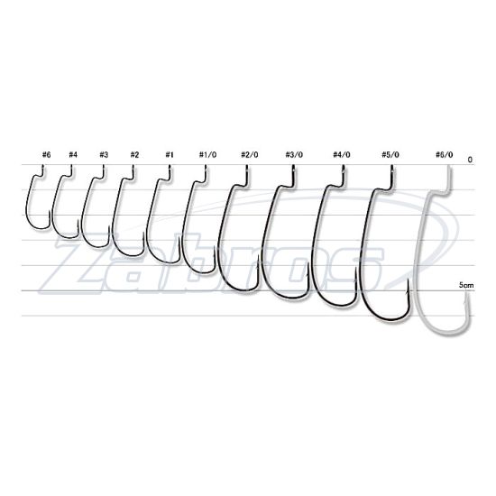 Фотография Decoy Worm9, Upper Cut, 4/0, 6 шт