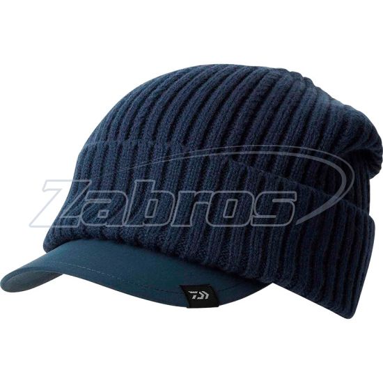 Фото Daiwa Knit Cap With Brim, DC-9324WE, Navy