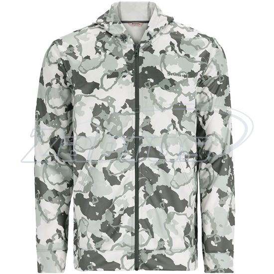 Фото Simms Challenger Hoody - Full Zip, 13281-2003-50, XL, Regiment Camo Cinder