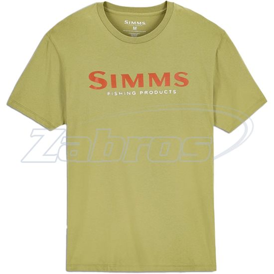 Фото Simms Logo T-Shirt, 12803, S, Tent Green