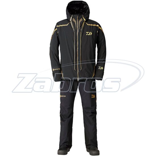 Фото Daiwa DW-1020T, Tournament Gore-Tex Winter Suit, L, Black