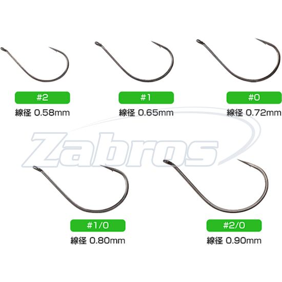 Фотография Varivas Wacky Master Light, 0, 12 шт