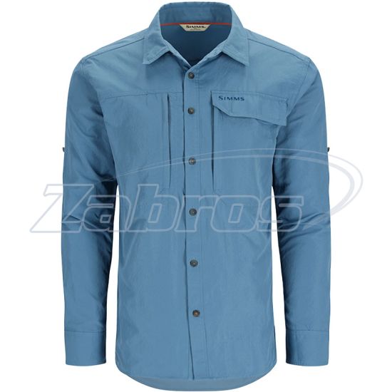 Фото Simms Guide Fishing Shirt, 13645-1043-40, L, Neptune