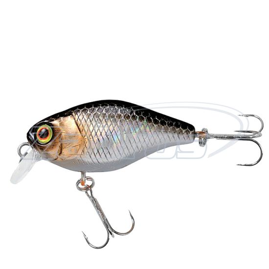 Фото Jackall Chubby 38F, 3,8 см, 4 г, 1 м, HL Silver Black Фото Jackall Chubby 38F, 3,8 см, 4 г, 1 м, HL Silver Black