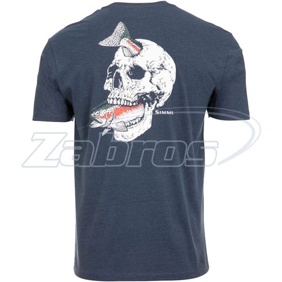 Фотографія Simms Trout On My Mind T-Shirt, 13629-414-50, XL, Navy Heather