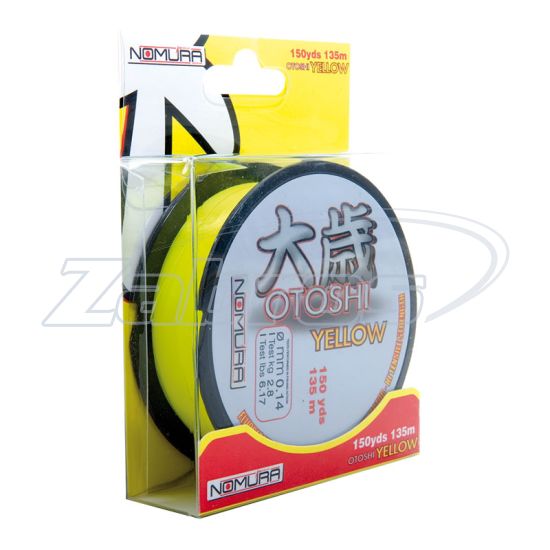 Фото Nomura Otoshi, NM31000028, 0,28 мм, 11,2 кг, 135 м, Yellow