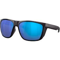 Поляризационные очки Costa Del Mar Ferg XL, 97963874212, Matte Black Blue Mirror, Glass, купить, цены в Киеве и Украине, интернет-магазин | Zabros