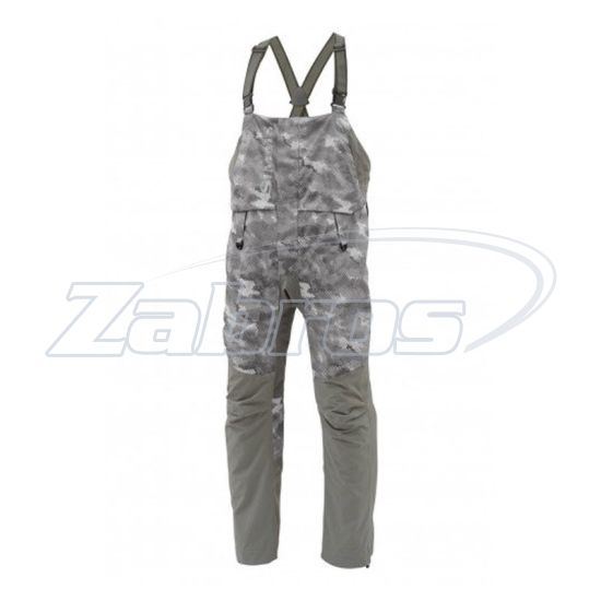 Фото Simms Challenger Fishing Bib, 11244-091-40, L, Hex Camo Boulder