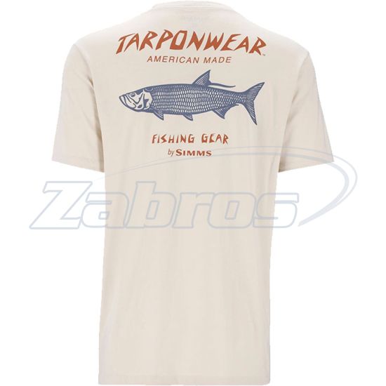 Фотография Simms Tarponwear T-Shirt, 14274-1290-40, L, Natural