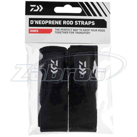 Фотографія Daiwa Neoprene Rod Strap Set, 15803-050, 2 шт