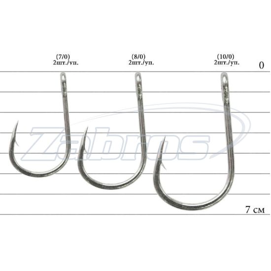 Фотография Decoy JS-2, Jigging Single Cutlass, 10/0, 2 шт