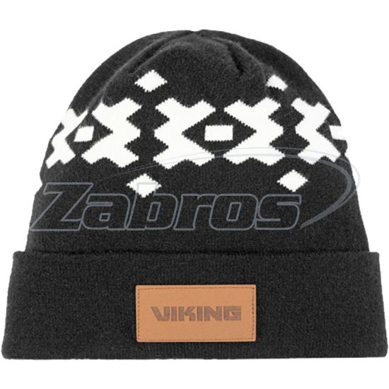 Картинка Viking Fishing Ornament, 58, Black/White