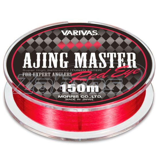 Фото Varivas Ajing Master [Ester] Red Eye, 0,083 мм, 0,66 кг, 150 м