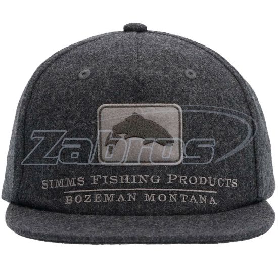 Фото Simms Wool Trout Icon Cap, 13813, Graphite