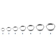 Кольцо заводное BKK Split Ring-41, 4, 12 кг, 18 шт для рыбалки, купить, цены в Киеве и Украине, интернет-магазин | Zabros